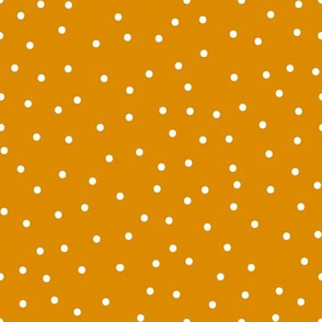 Fall Polka Dot Burnt Orange 8x8