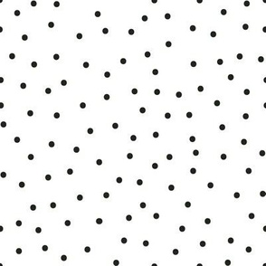 BKRD Polka Dot Black & White 8x8