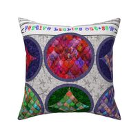 Festive baubles cut + sew for 42" wide fabrics ONLY,  by Su_G_©SuSchaefer