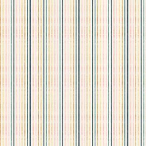 Multi Color Stripe, Pink Blue and Yellow