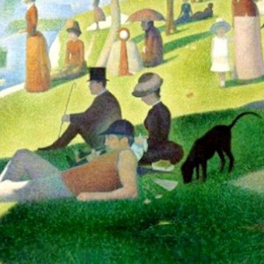 Seurat Sunday Afternoon,  1 