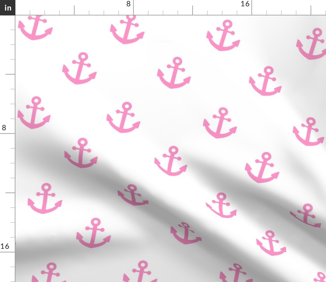 Nautical Pink Anchor