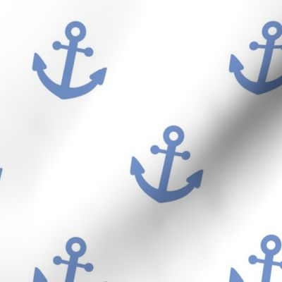 Nautical Blue Anchor