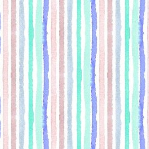 stripes blue & mauve