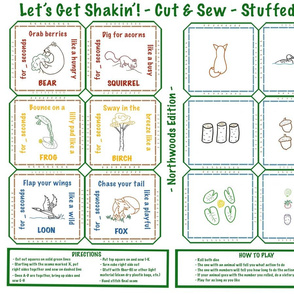 Let’s Get Shakin’ Stuffed Dice- Northwoods