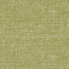 Flax Linen  - Moss/Cream Wallpaper - New for 2023