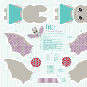 Ellie, The 'Rona Bat's Sister - Cut and Sew