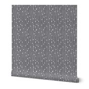 Entangled - Geometric Lines Grey Small Scale Wallpaper