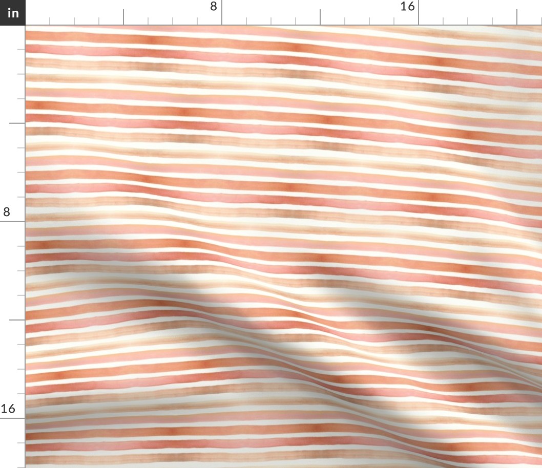 ombre-stripe-warm-earthv 3/8 inch