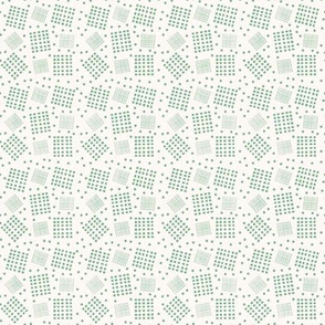 Grid and Squares in Bay Leaf