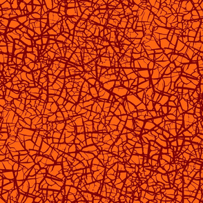 crackle orange