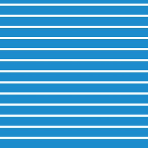 blue pin stripe