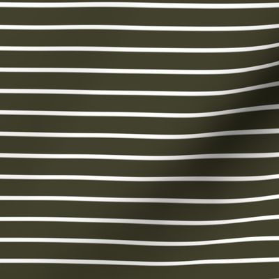 olive pin stripe