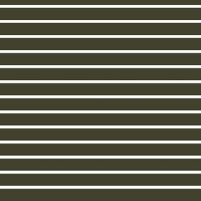 olive pin stripe