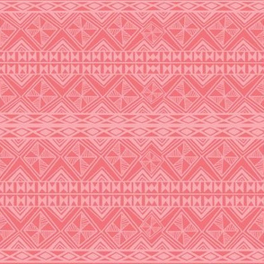 Tribal Design Coral back