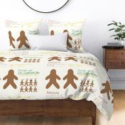 Decorate your own Gingerbread Man Pillow