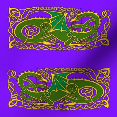 dragon 6 green purple