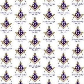 Custom 1 Name Med 1" Masonic Square Compass Gold White. You must contact designer BEFORE you place your order. Fabric print just like the preview shows.