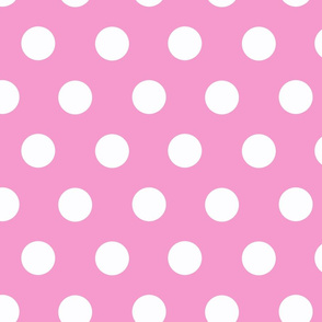 Pink polka dots