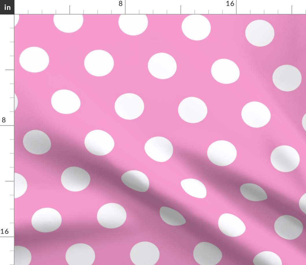 Pink polka dots