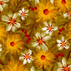 Sylvia floral (yellow)