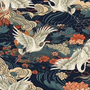 JAPANESE CRANES 