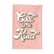 Cool To Be Kind Textured Linen Teatowel - 27 x 18 inches