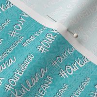 Our kuleana turquoise background 