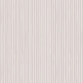 Sepia beige hand-painted stripes - medium scale