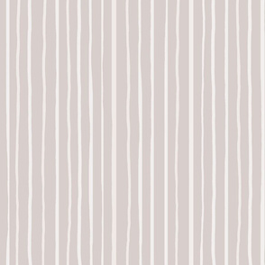 Sepia beige hand-painted stripes - large scale