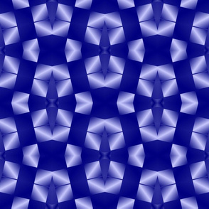 Blue Blocks Pattern 10 (0759)