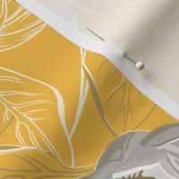 Southern Magnolias | Yellow #f4be49 PMS142