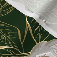 Southern Magnolias | Deep Green #0b2e06