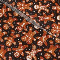 Gingerdead Men - Spooky Gingerbread - Black