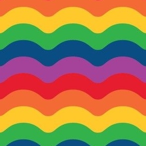 Pride Rainbow Wave