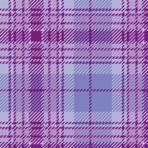 Blue Purple Plaid