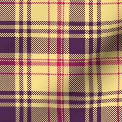 Yellow Purple Plaid