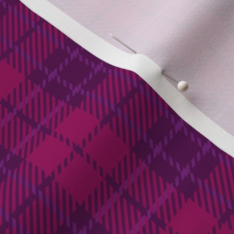 Small Berry Purple Plaid