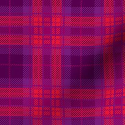 Purple Red Plaid