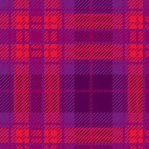 Purple Red Plaid