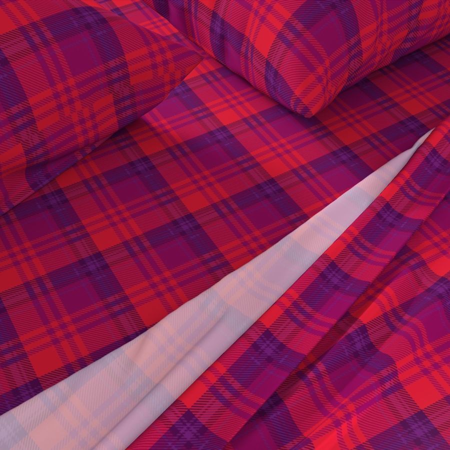 Red Purple Plaid