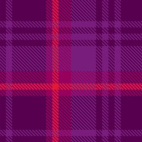 Purple Red Plaid