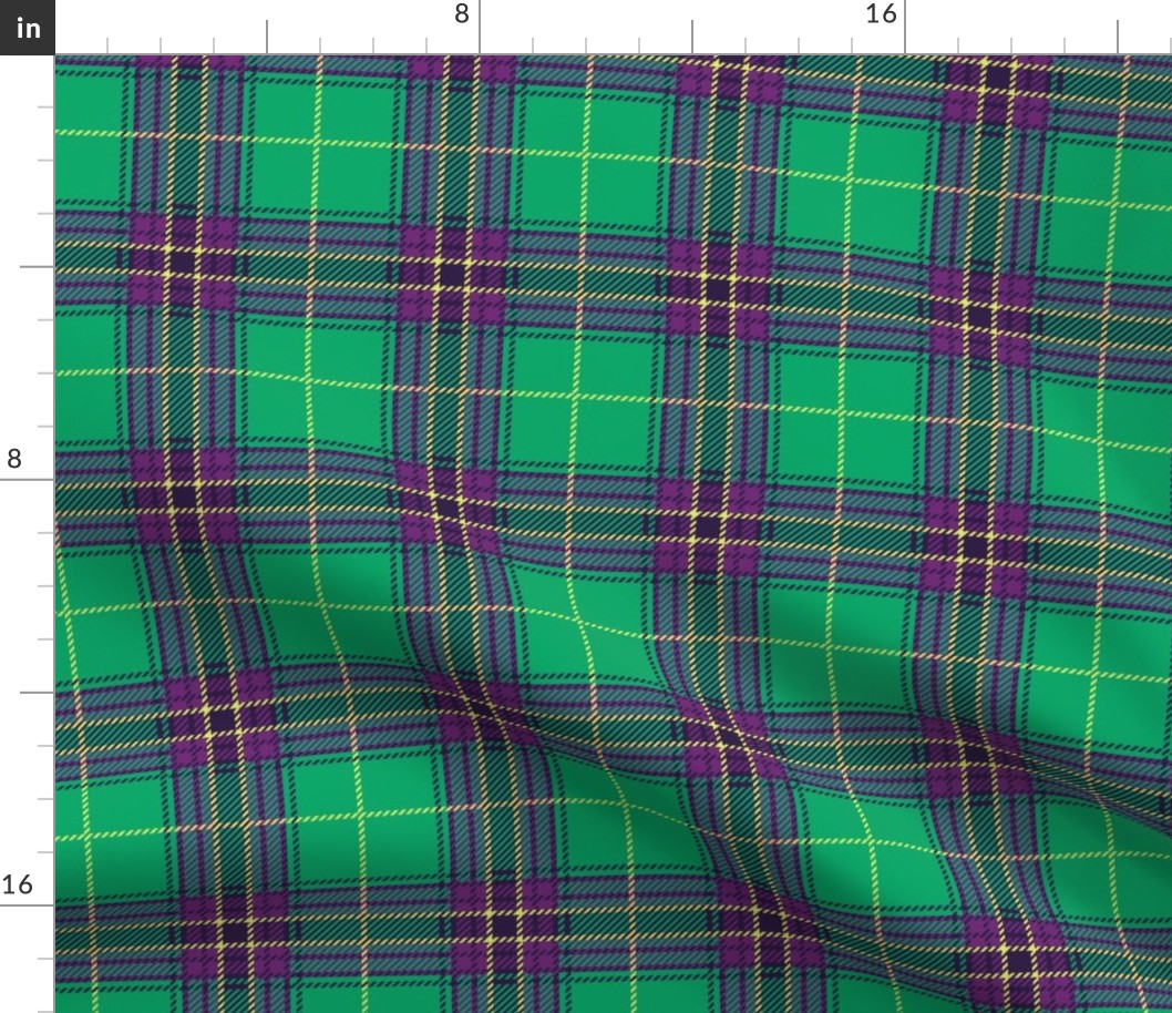 Green Purple Plaid