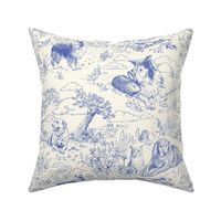 Country Dogs Toile