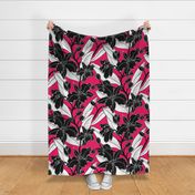 black and white fuscia orchid 2020