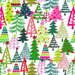 52 Groovy Christmas Trees 