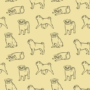 Pug Pattern – Small Scale