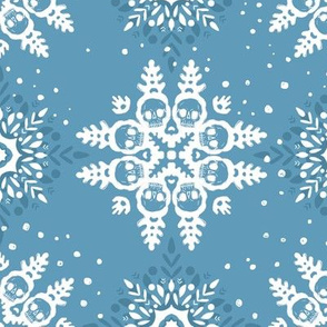 Skull Snowflakes