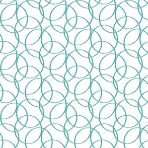 Sketch Circles Teal