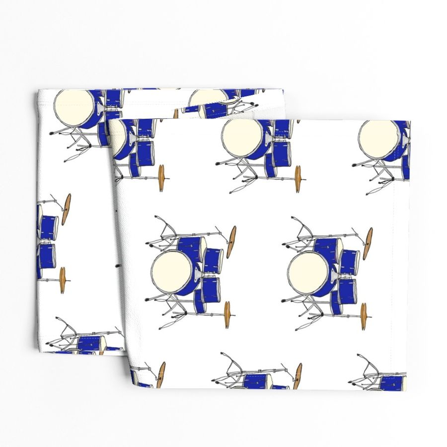 Blue Drum Set 